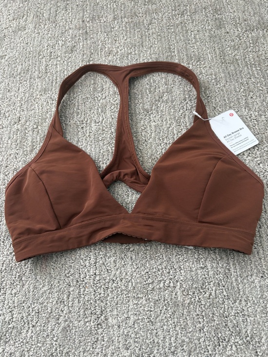 lululemon athletica Other - lululemon athletica Brown Racerback Swim Bikini Top